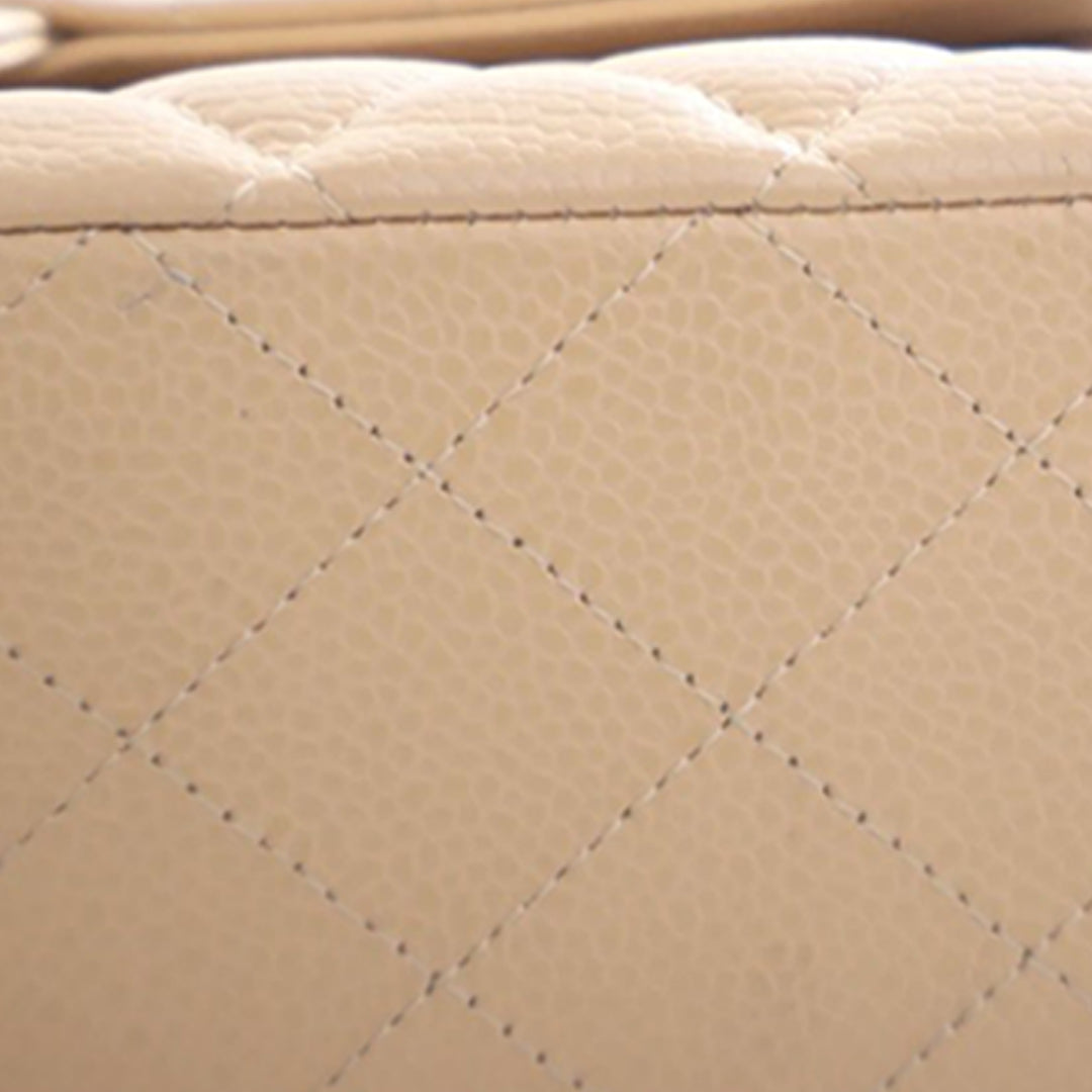 Chanel Medium Classic Caviar Double rabat