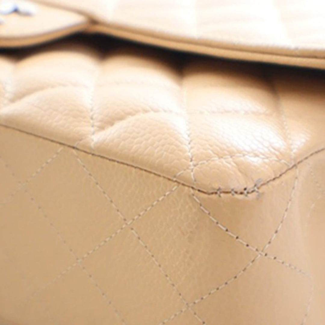 Chanel Medium Classic Caviar Double rabat