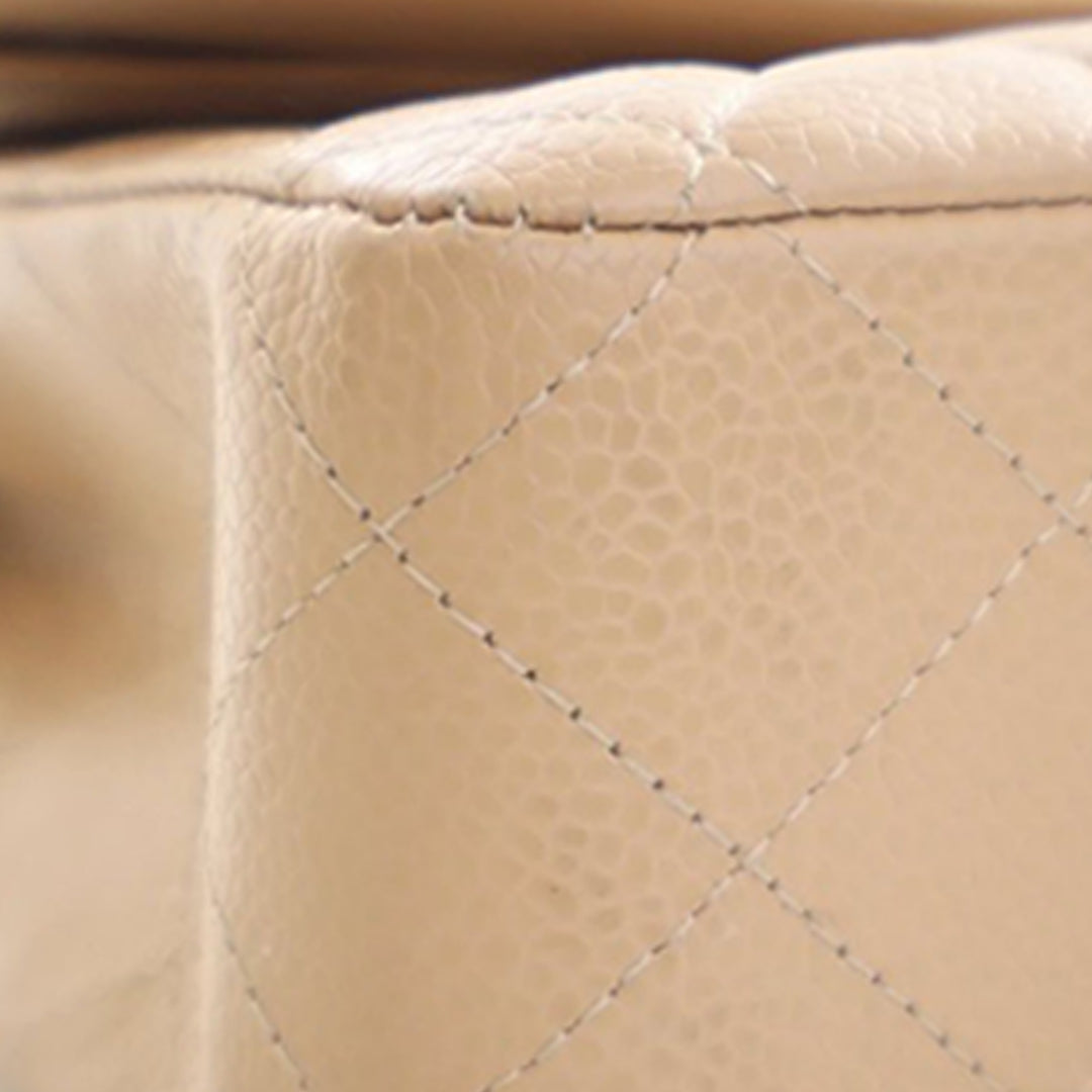 Chanel Medium Classic Caviar Double rabat