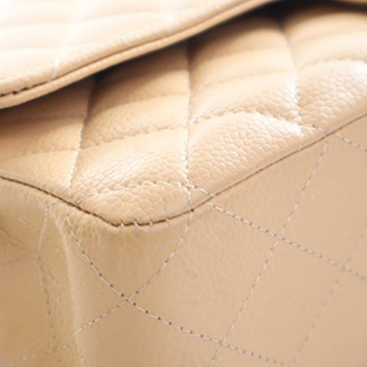 Chanel Medium Classic Caviar Double rabat