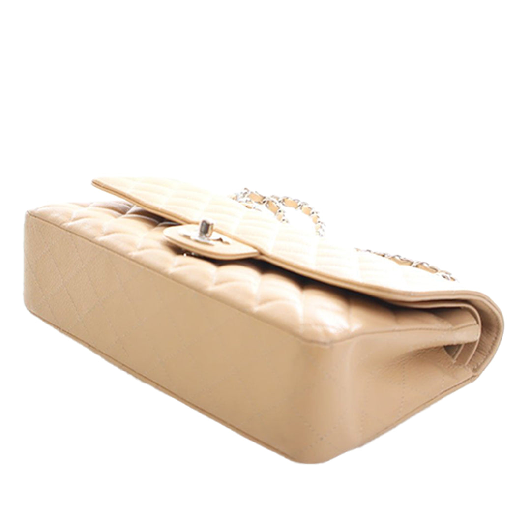 Chanel Medium Classic Caviar Double rabat