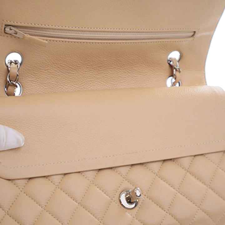 Chanel Medium Classic Caviar Double rabat
