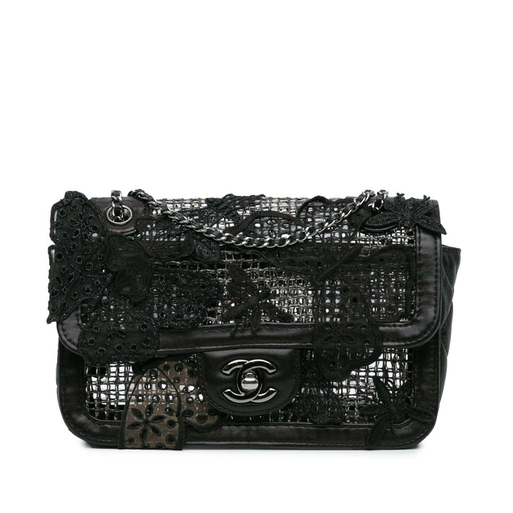 Chanel Small Mesh Butterfly Flap Noir – GABY PARIS Authentique