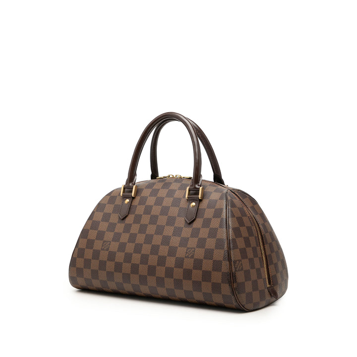 Louis Vuitton Ribera MM Damier Ébène Marron – vue 2 – GABY PARIS