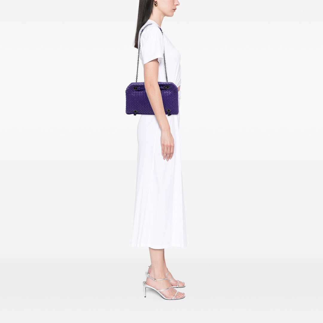 Bottega Veneta Intrecciato Duo Sac Cuir nappa