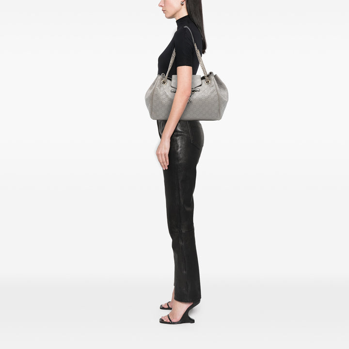 Gucci Large Guccissima Emily Chain Sac bandoulière