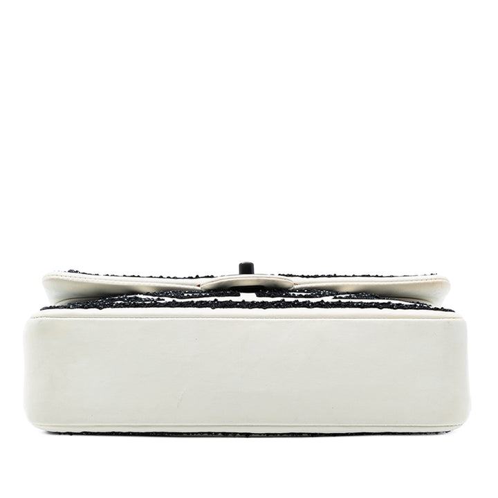 Chanel Medium brodé Cuir d’agneau Garden of Versailles Double rabat