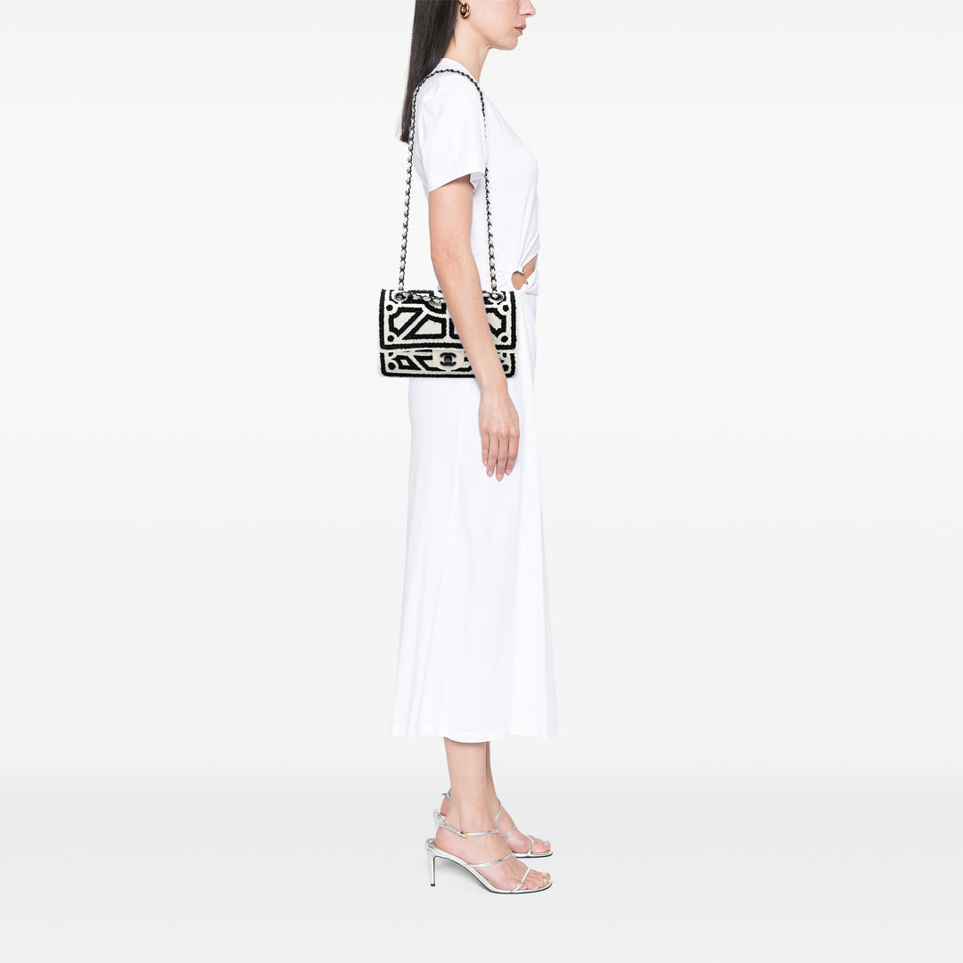 Chanel Medium brodé Cuir d’agneau Garden of Versailles Double rabat