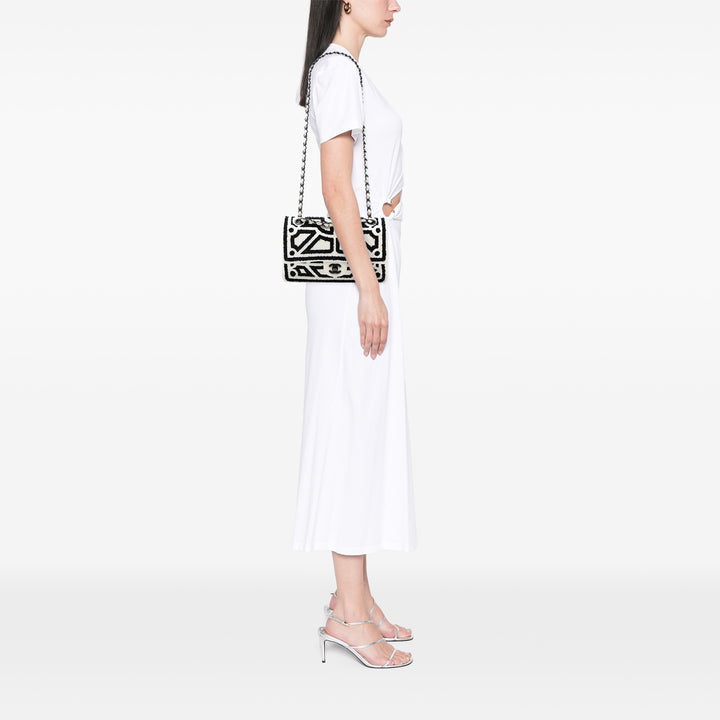 Chanel Medium brodé Cuir d’agneau Garden of Versailles Double rabat