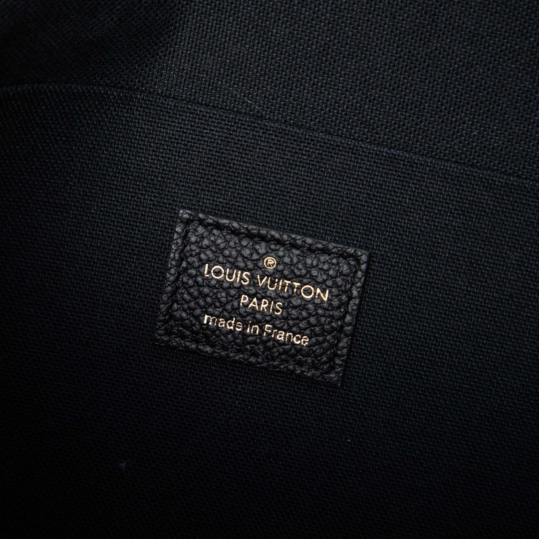 Pochette Felicie Monogram Empreinte Noir
