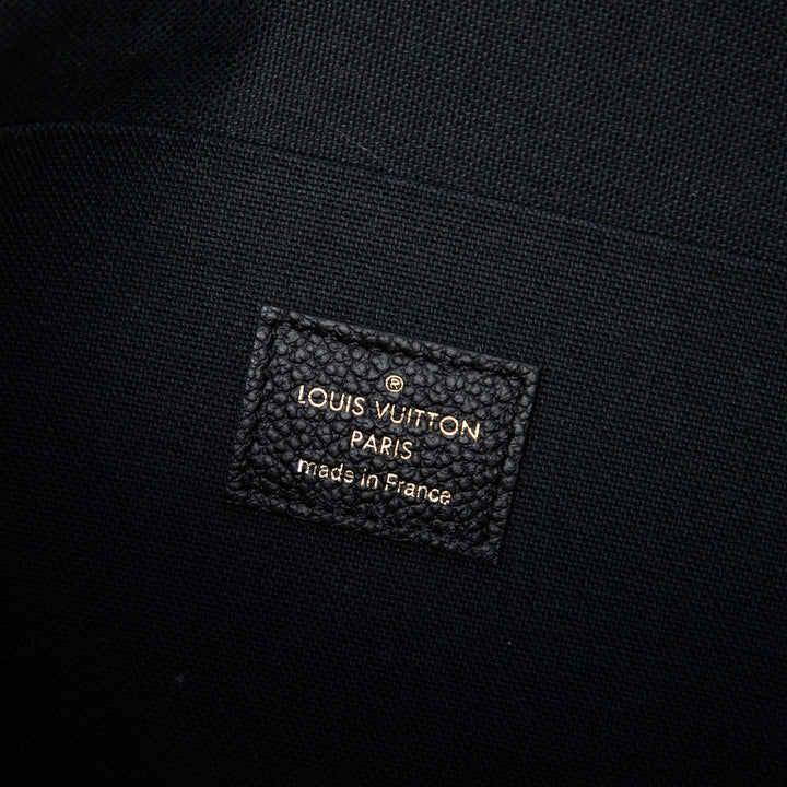 Pochette Felicie Monogram Empreinte Noir