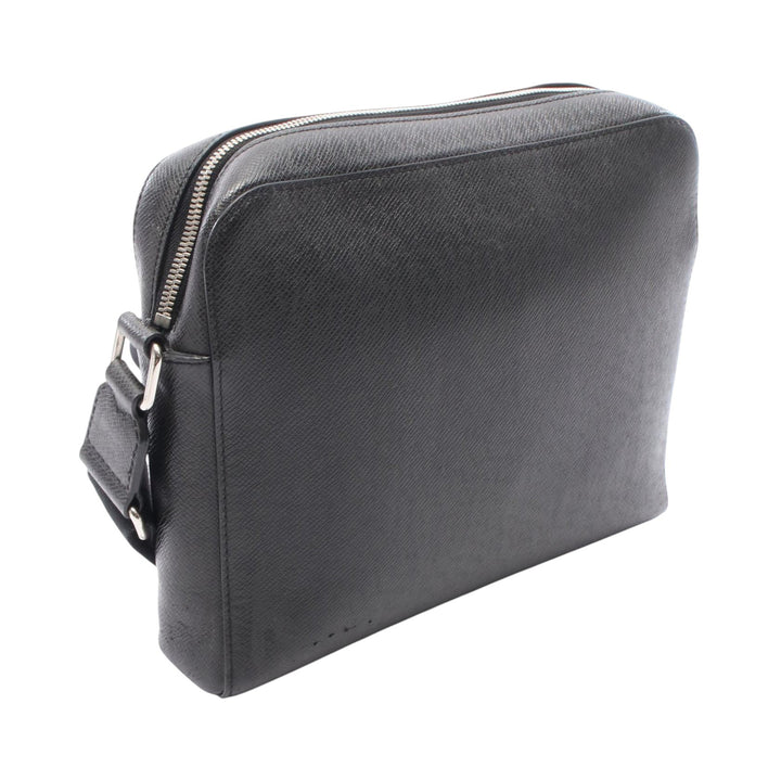 Taiga Striped Anton Messenger PM Black - Gaby Paris