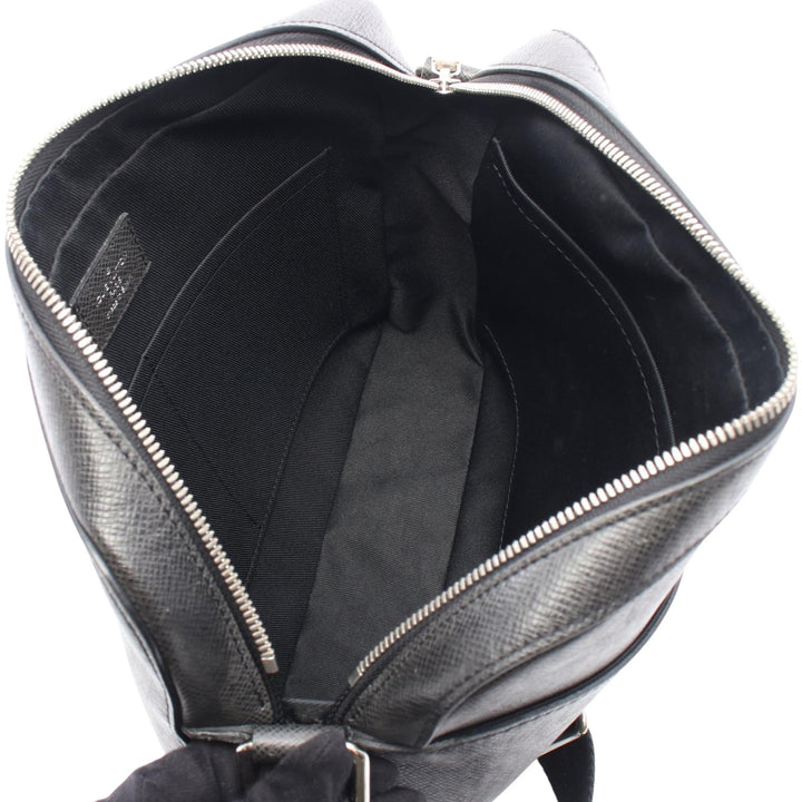 Taiga Striped Anton Messenger PM Black - Gaby Paris