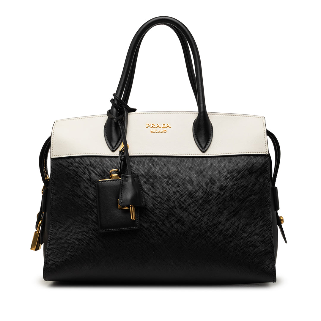 Prada Bicolor Saffiano et City Veau Esplanade Sac