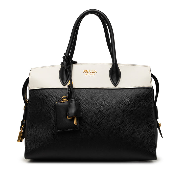 Prada Bicolor Saffiano et City Veau Esplanade Sac