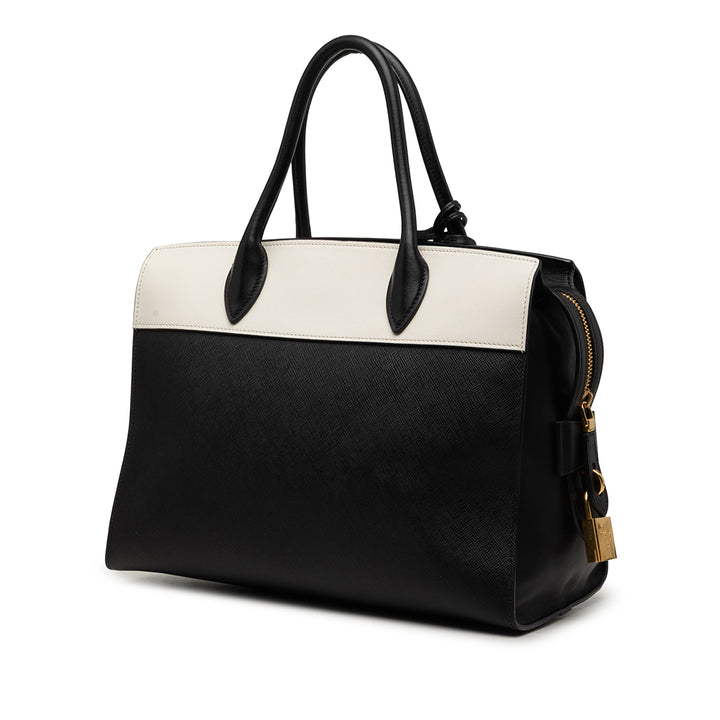Prada Bicolor Saffiano et City Veau Esplanade Sac