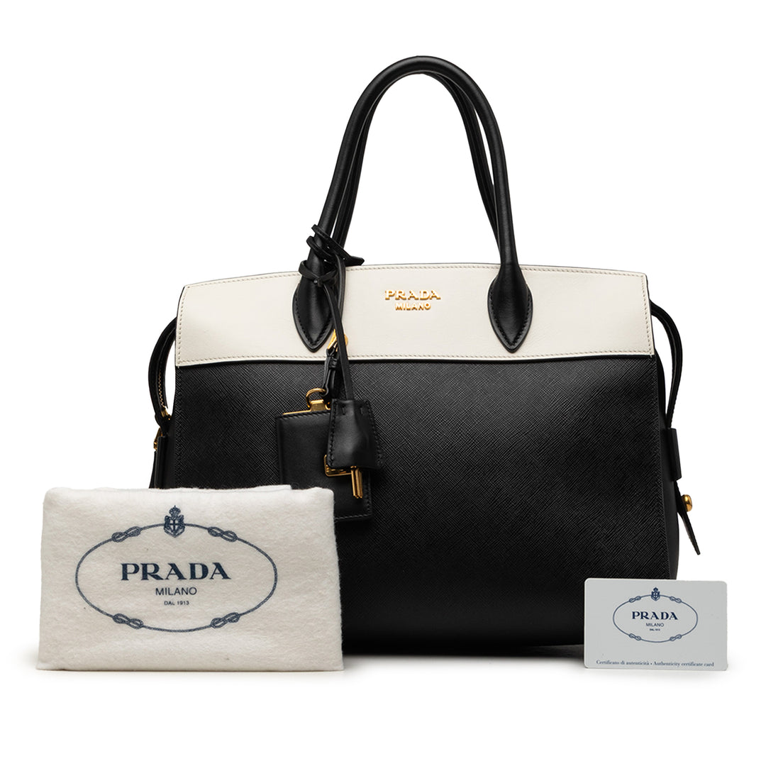 Prada Bicolor Saffiano et City Veau Esplanade Sac