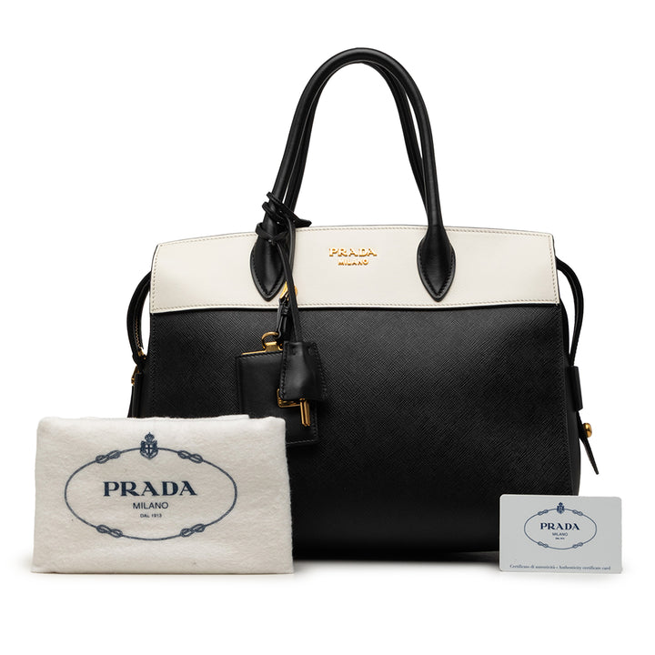 Prada Bicolor Saffiano et City Veau Esplanade Sac
