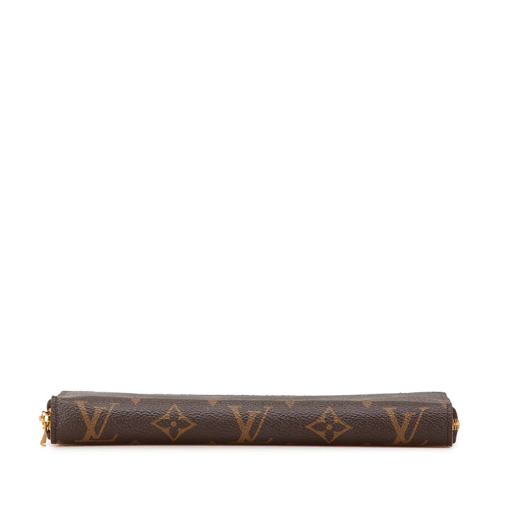 Monogram Zippy Organizer Wallet Brown - Gaby Paris