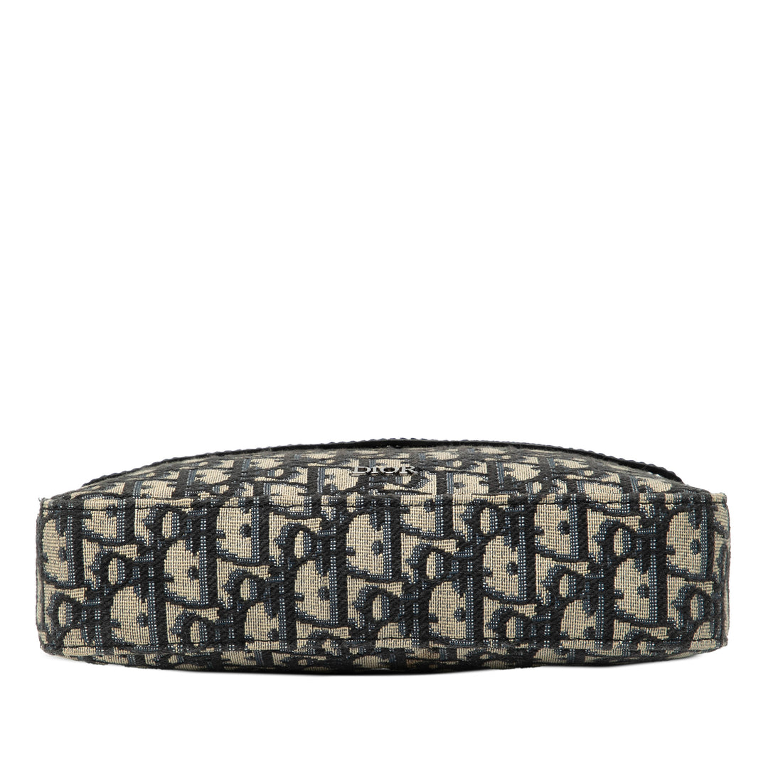 Dior Oblique Toile Safari Sac porté croisé Bleu – GABY PARIS Authentique