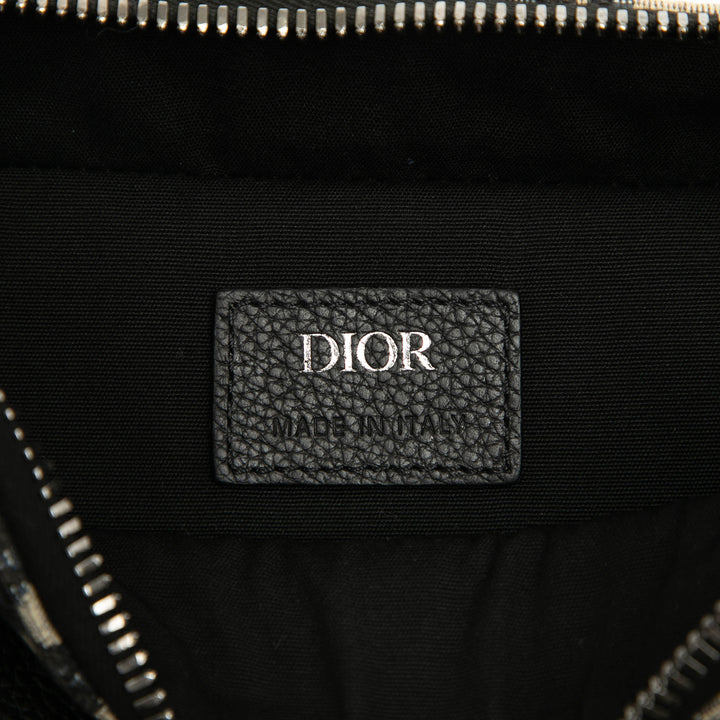 Dior Oblique Toile Safari Sac porté croisé Bleu – GABY PARIS Authentique