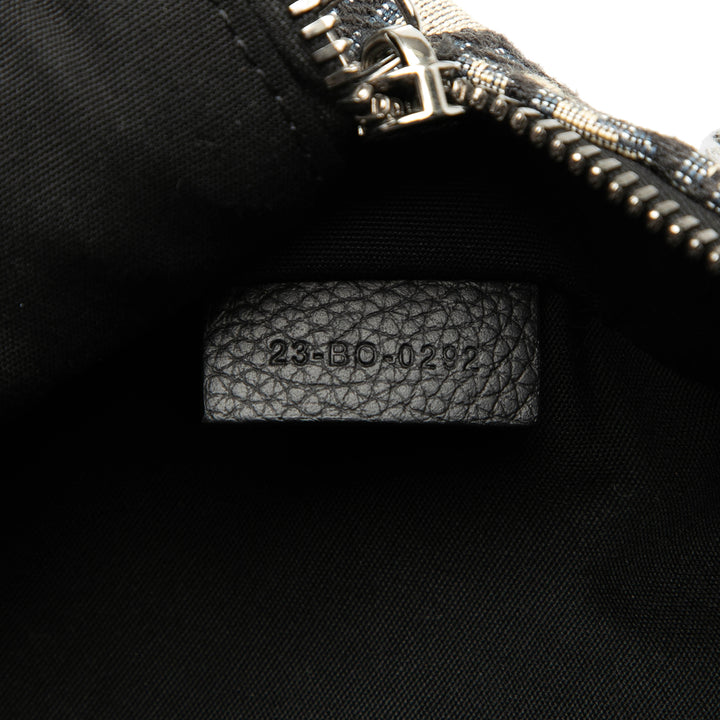 Dior Oblique Toile Safari Sac porté croisé Bleu – GABY PARIS Authentique