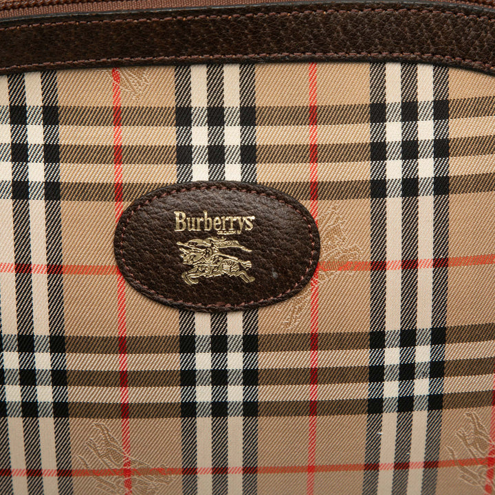 Burberry Haymarket Check Toile Pochette