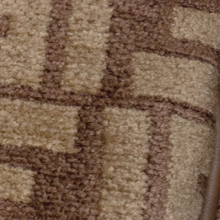 Zucca Wool Chain Midi Baguette Brown - Gaby Paris