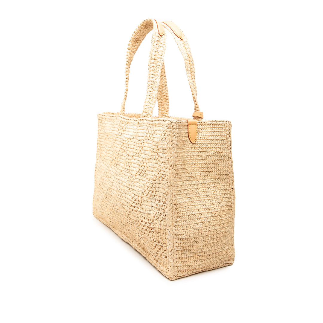 Louis Vuitton Damier Raffia Summer Shopper Cabas MM
