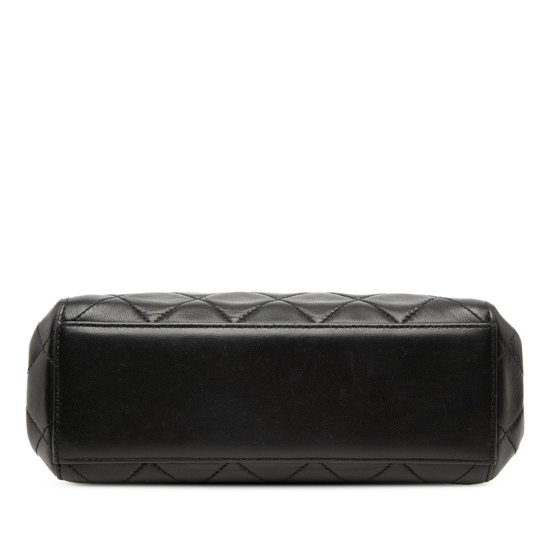 Chanel CC Matelassé Cuir d’agneau Sac bandoulière