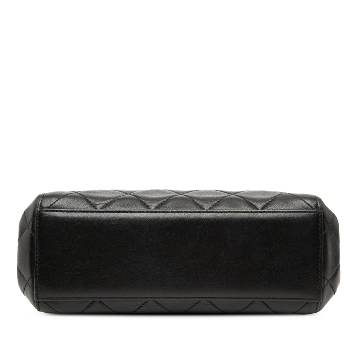 Chanel CC Matelassé Cuir d’agneau Sac bandoulière