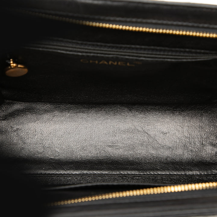 Chanel CC Matelassé Cuir d’agneau Sac bandoulière