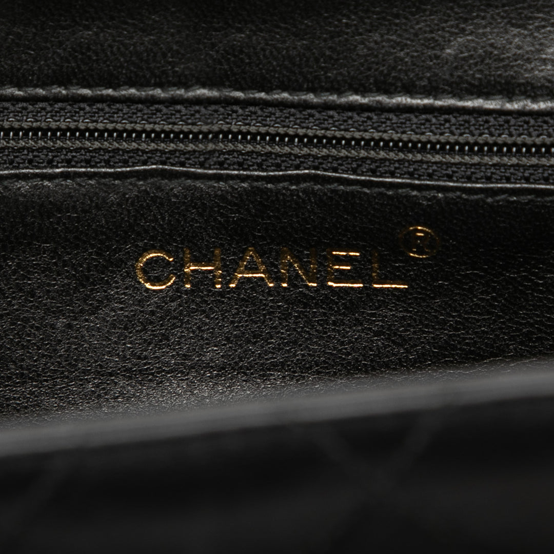 Chanel CC Matelassé Cuir d’agneau Sac bandoulière