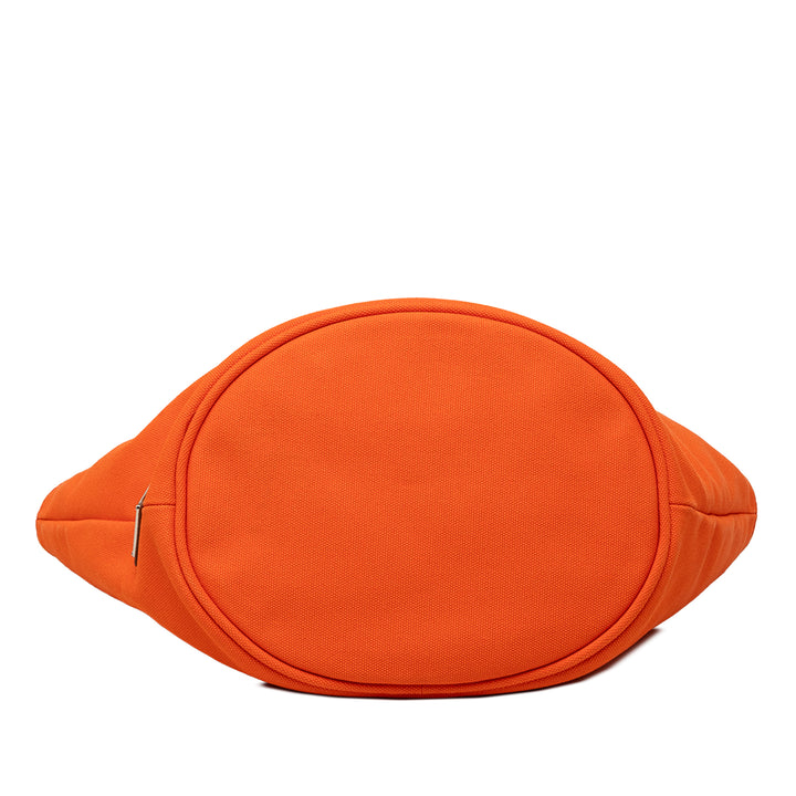 Prada Toile Canapa Logo Cabas