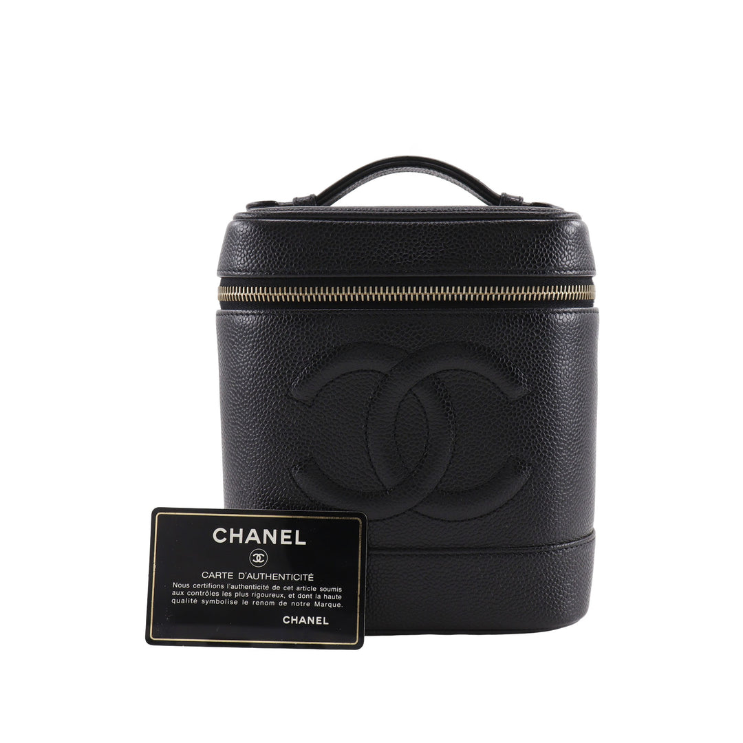 Chanel CC Caviar Vanity