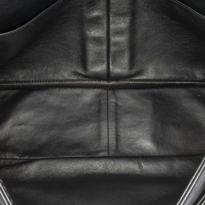 2.55 Reissue Quilted Patent Double Flap 227 Black - Gaby Paris