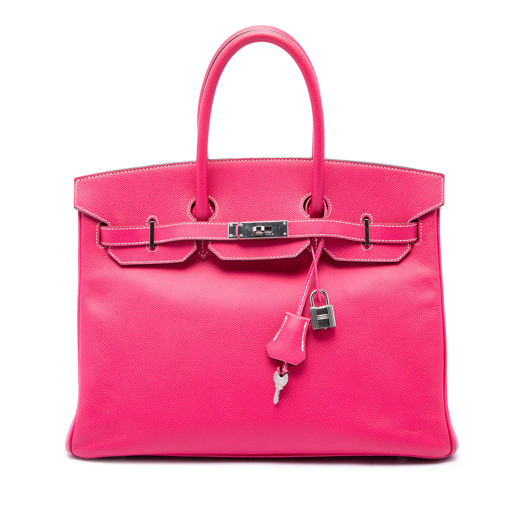 Hermès Candy Verso Birkin Retourne 35 Epsom Rose