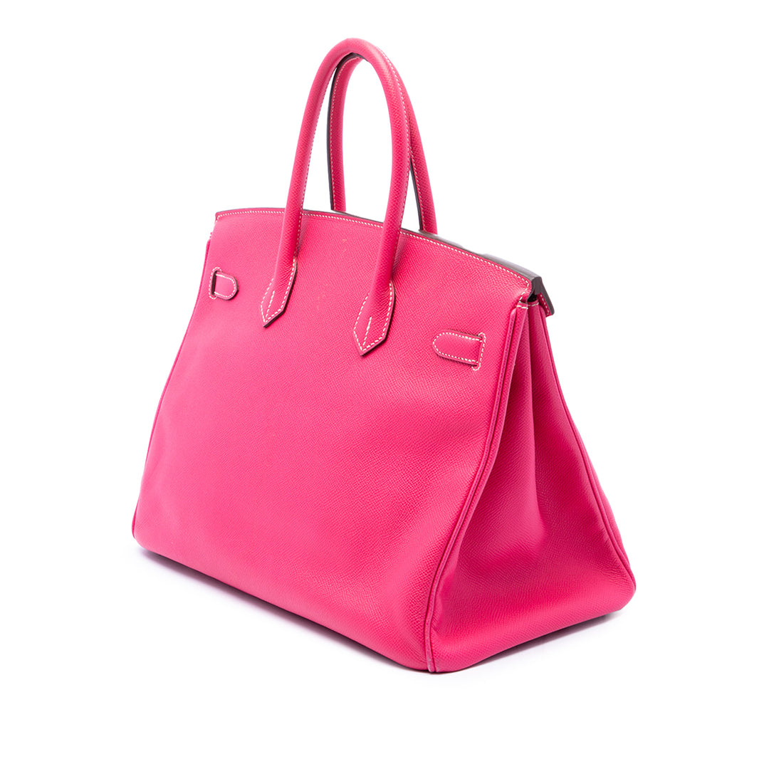 Hermès Candy Verso Birkin Retourne 35 Epsom Rose