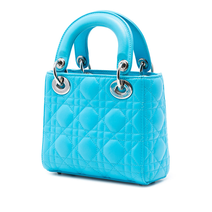 Dior Mini Cuir d’agneau Cannage Lady Dior