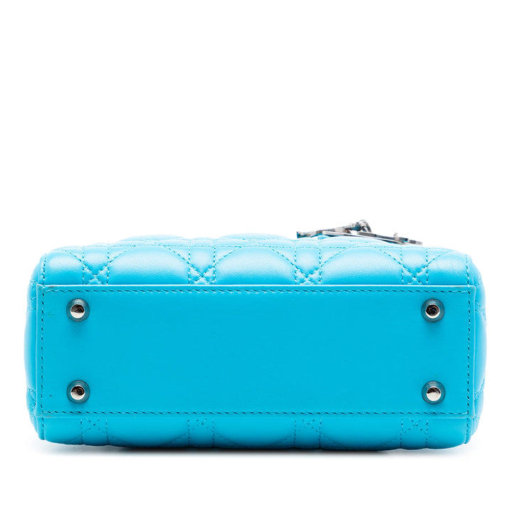 Dior Mini Cuir d’agneau Cannage Lady Dior