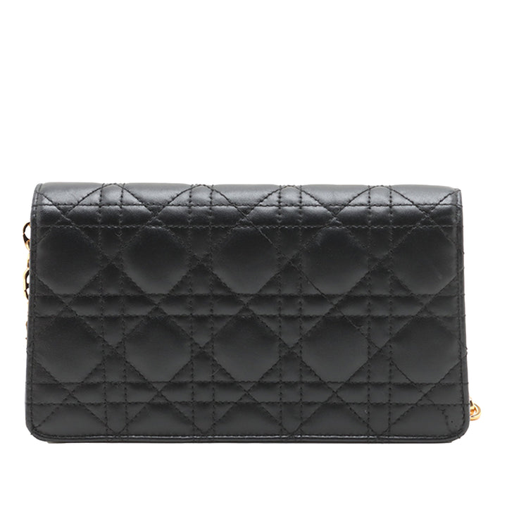 Dior lambskin Cannage Jolie Chain Sac porté croisé