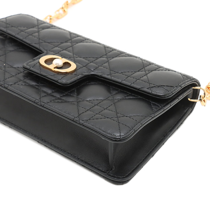 Dior lambskin Cannage Jolie Chain Sac porté croisé