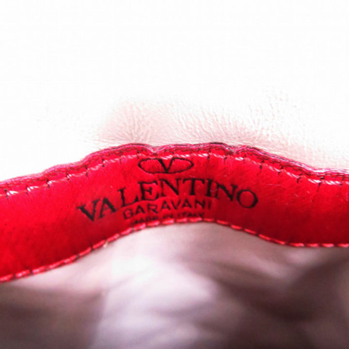 Valentino Cuir d’agneau Rockstud Spike Phone Étui Sac porté croisé