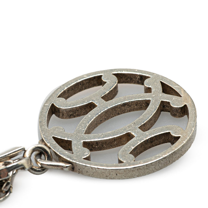 Hermès Palladium Plated Metal Bag Charm Argenté