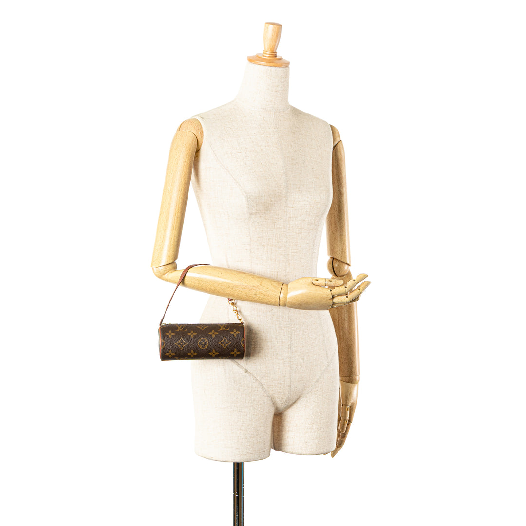 Louis Vuitton Monogram Papillon Pochette Marron