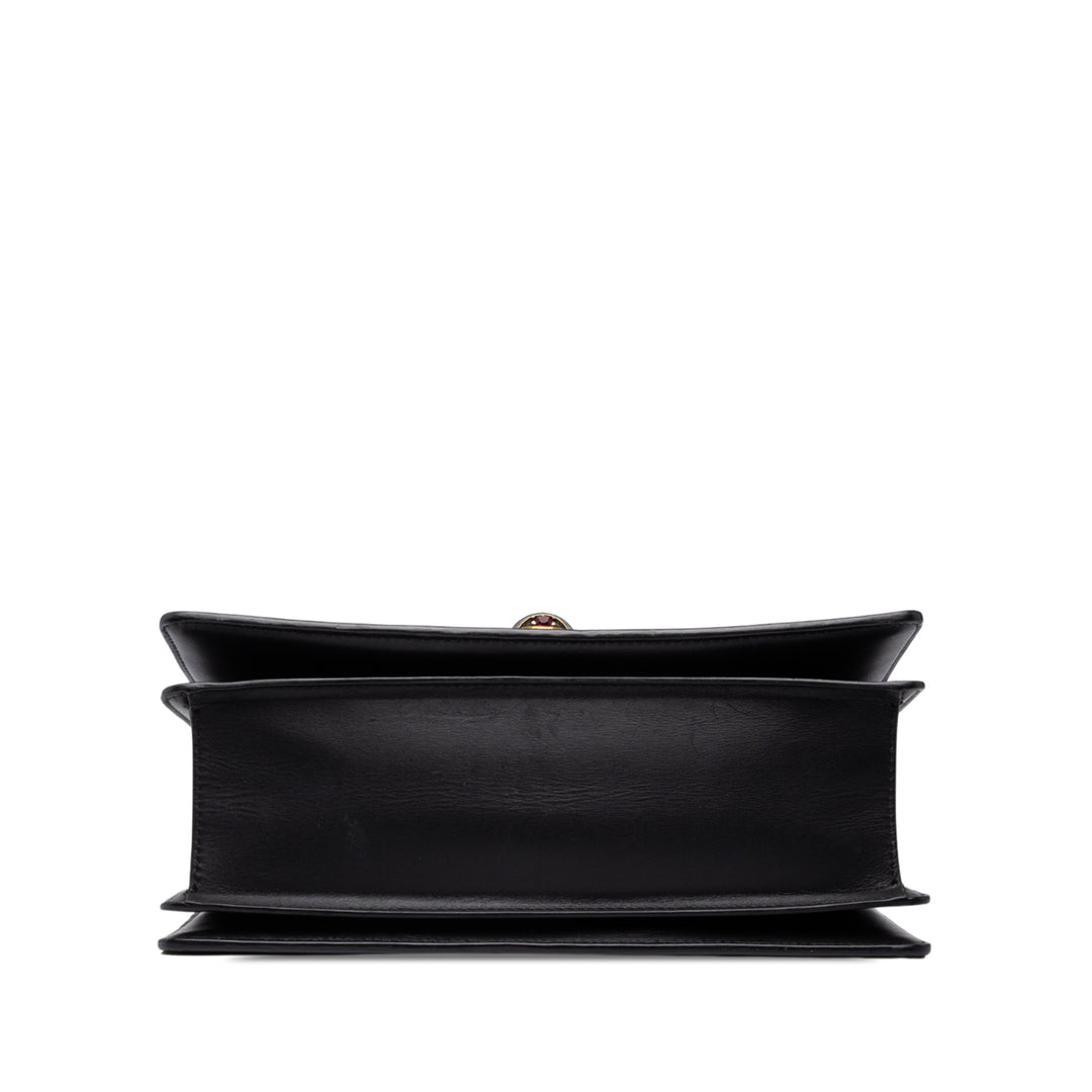 Gucci Sac à main Bicolore Queen Margaret à Petit Cuir de veau Noir – vue 3 – GABY PARIS