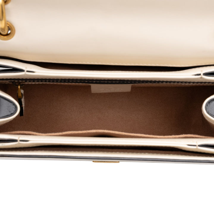 Gucci Sac à main Bicolore Queen Margaret à Petit Cuir de veau Noir – vue 4 – GABY PARIS