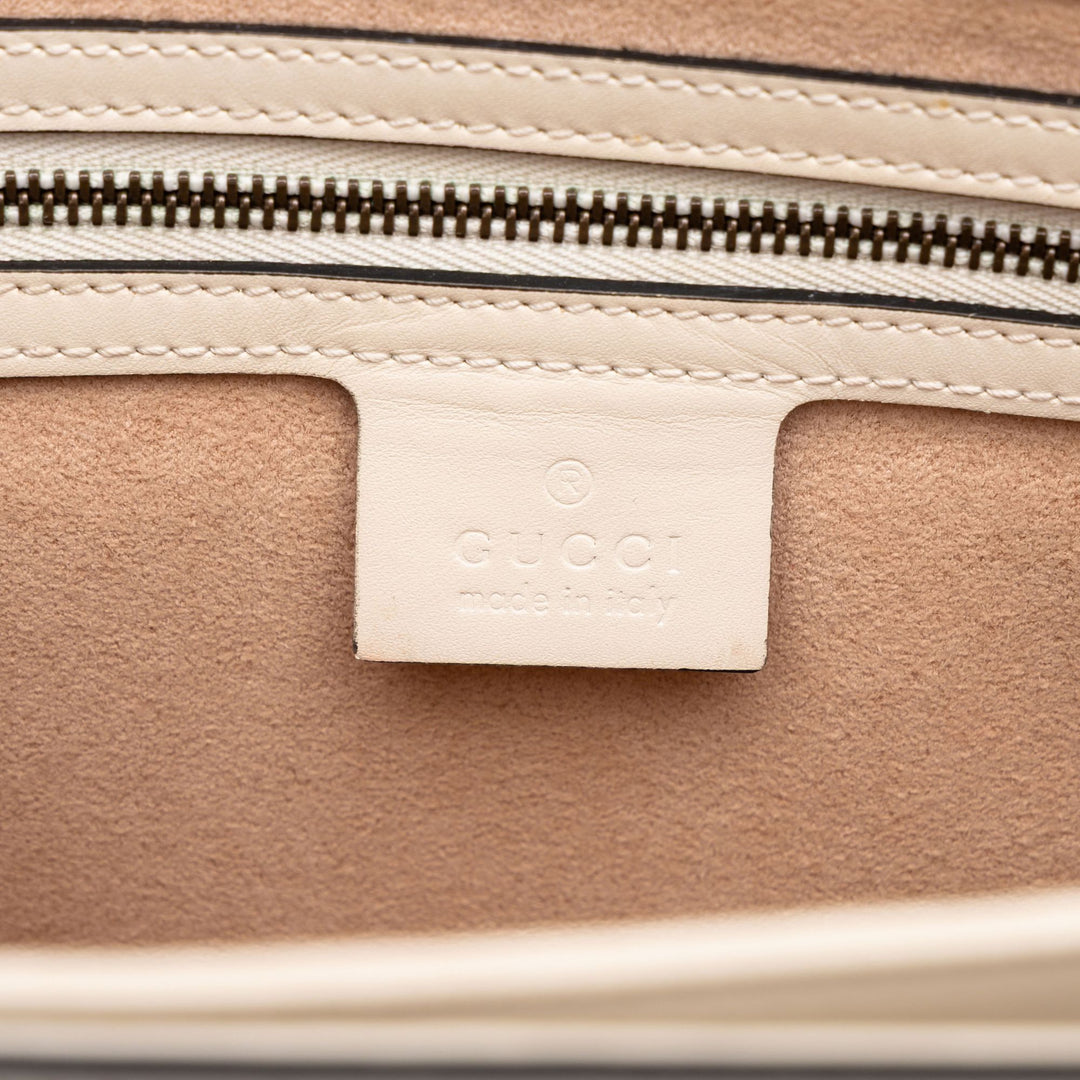 Gucci Sac à main Bicolore Queen Margaret à Petit Cuir de veau Noir – vue 5 – GABY PARIS