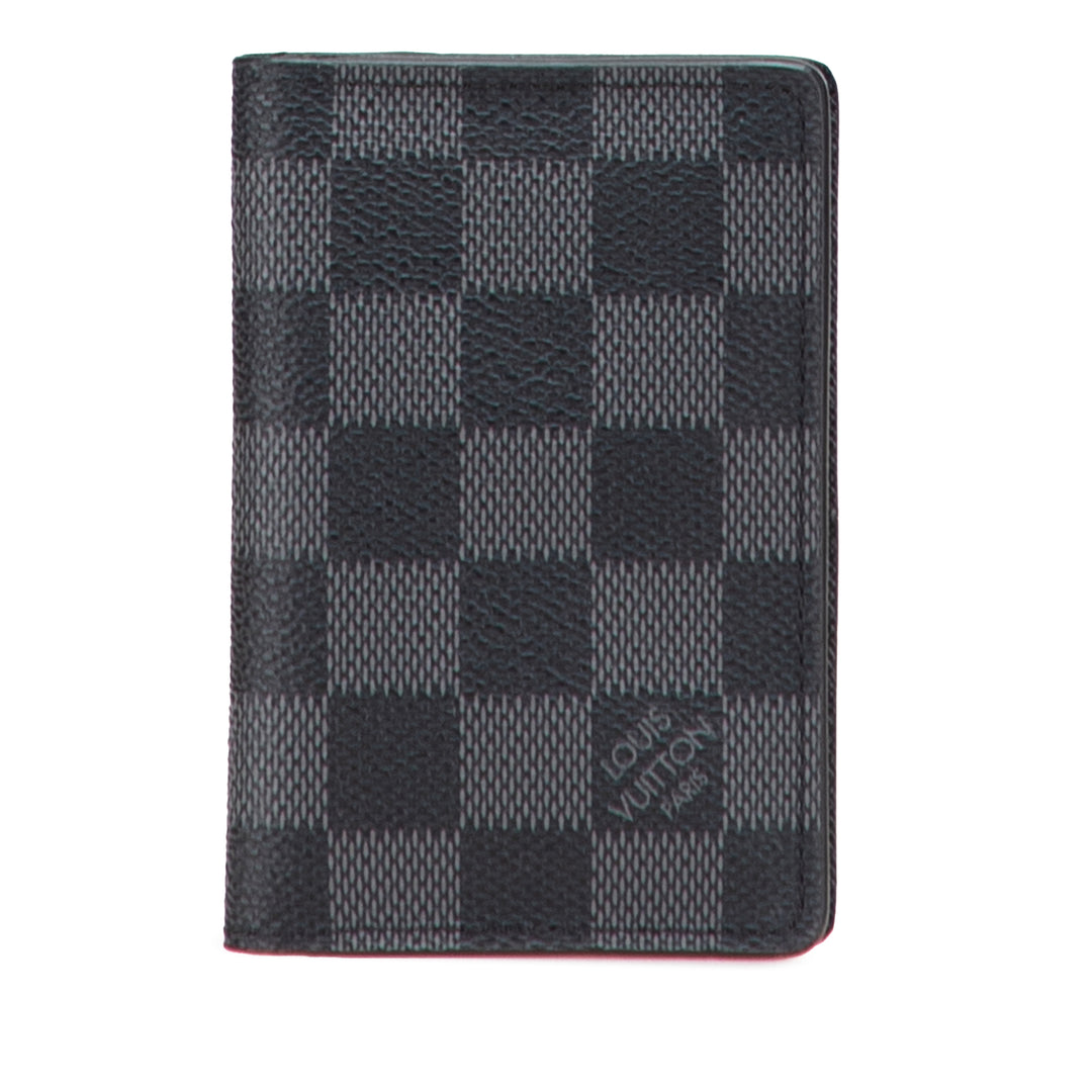 Damier Graphite Pocket Organizer Black - Gaby Paris