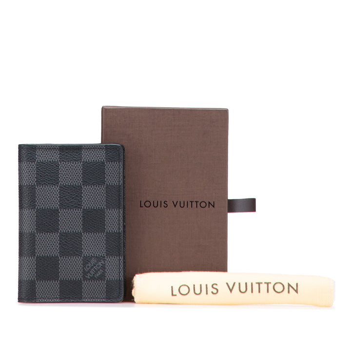 Damier Graphite Pocket Organizer Black - Gaby Paris